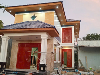Dự Án Full Cửa Cho Nhà Mái Nhật 2 Tầng Ở Đăk Nông